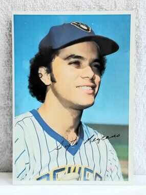 3/$25 VG/E 1980 Topps 5" x 7" Sixto Lezcano Jumbo MLB Signature Card 31!!